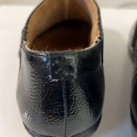 Shiny black leather loafers, size 8.5 - Picture 7 of 14